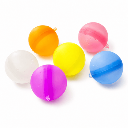 Reusable Magnetic-Free Silicone Water Ball