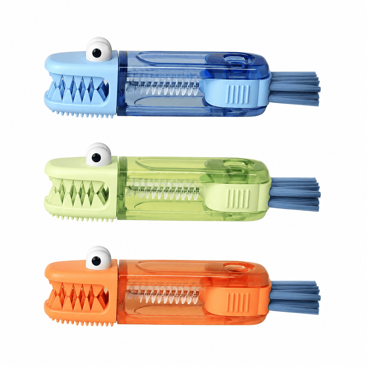 Crocodile Design 3-in-1 Cleaning Brush (3pc)