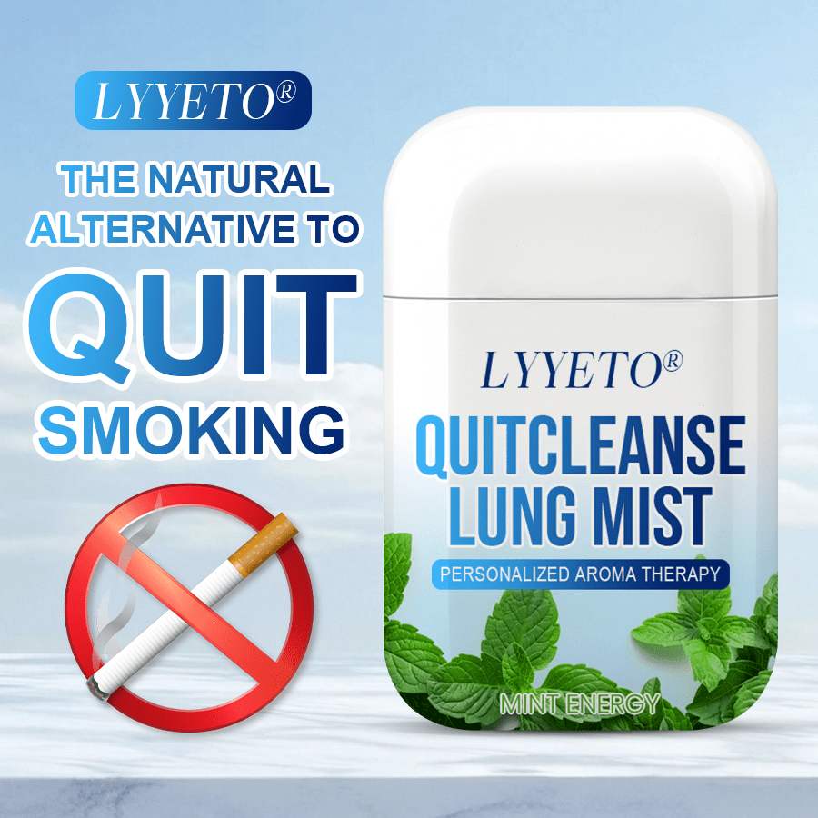 Lyyeto® QuitCleanse Lung Mist ACE — Break Free From Cigarettes in 21 Days