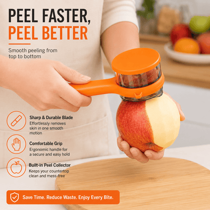 PeelKeeper-Keep Every Peel. Keep Your Kitchen Clean.Vegetable Peeler