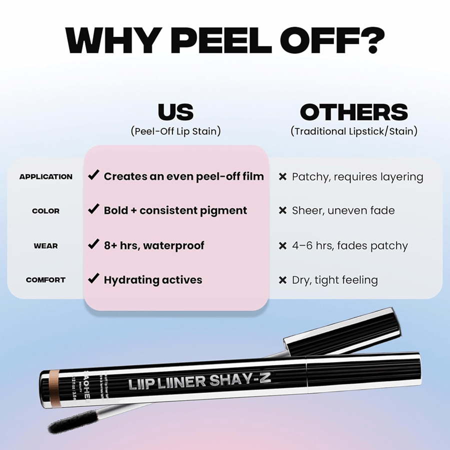 Liip Liiner SHAY-Z Peel Off Lip Liner