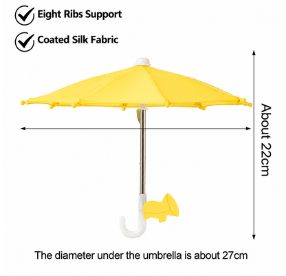 Universal Adjustable Phone Umbrella & Suction Cup Stand