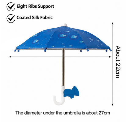 Universal Adjustable Phone Umbrella & Suction Cup Stand