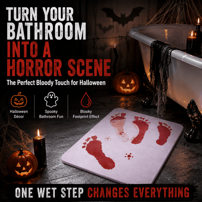 Water-Activated Bloody Bath Mat- 🩸Buy one get one free