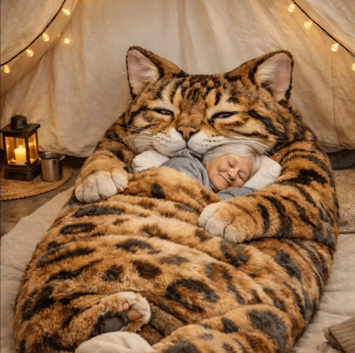 ⏰Hot Sale 49% off⏰🐱 Fluffy cat sleeping bagy💤