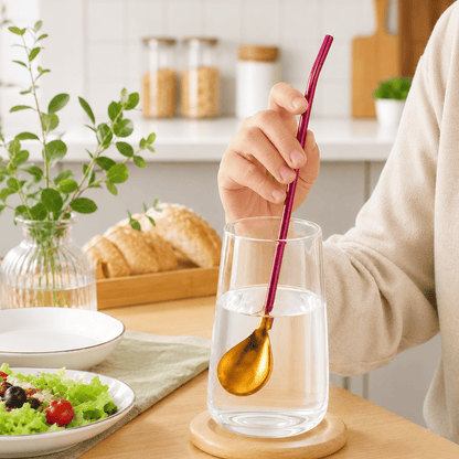 2-in-1 Stainless Steel Spoon Straw🥂Buy One, Share One,🎉 BUY 1 GET 1 FREE