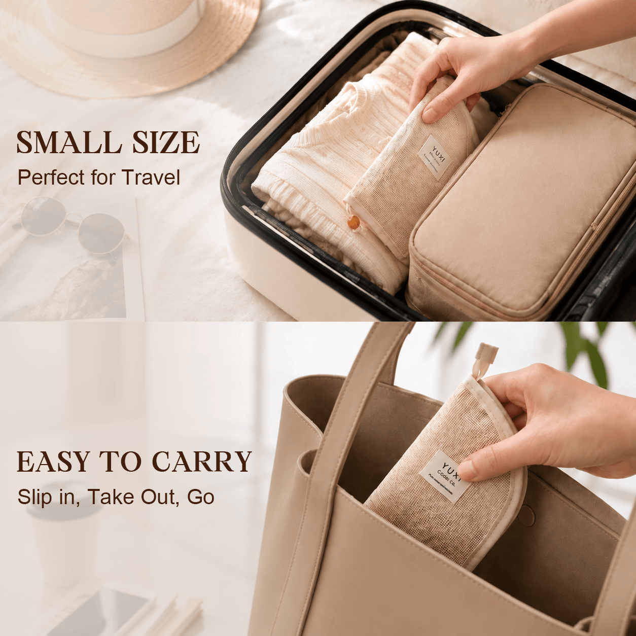 ⏰ Limited-Time Deal | Portable Stand-Up Makeup & Toiletry Organizer Bag