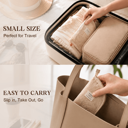 ⏰ Limited-Time Deal | Portable Stand-Up Makeup & Toiletry Organizer Bag