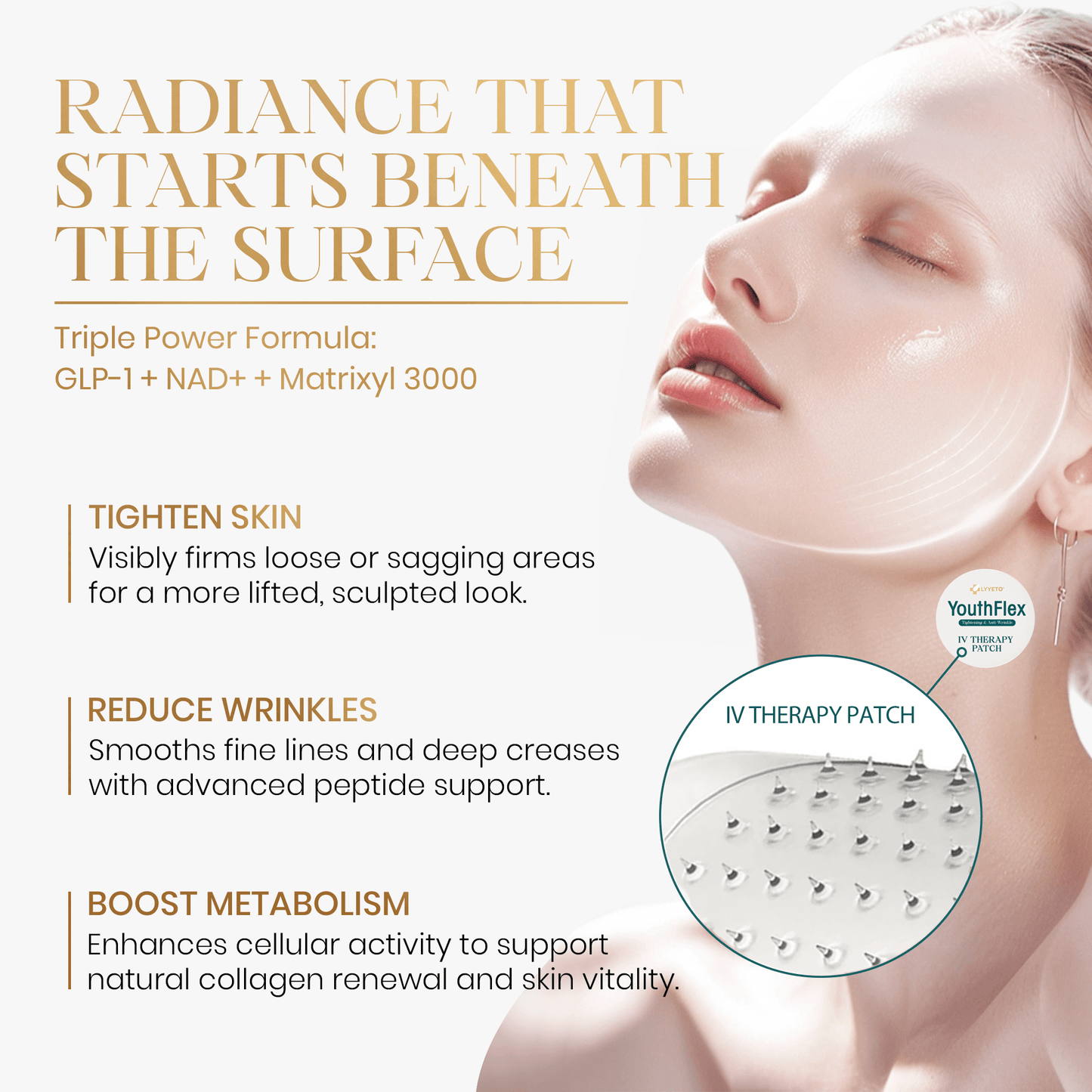 Lyyeto® YouthFlex Deep Firming & Wrinkle Rejuvenation Patch