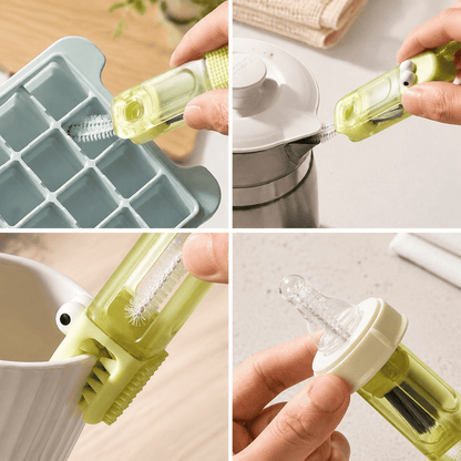 Crocodile Design 3-in-1 Cleaning Brush (3pc)