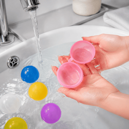 Reusable Magnetic-Free Silicone Water Ball