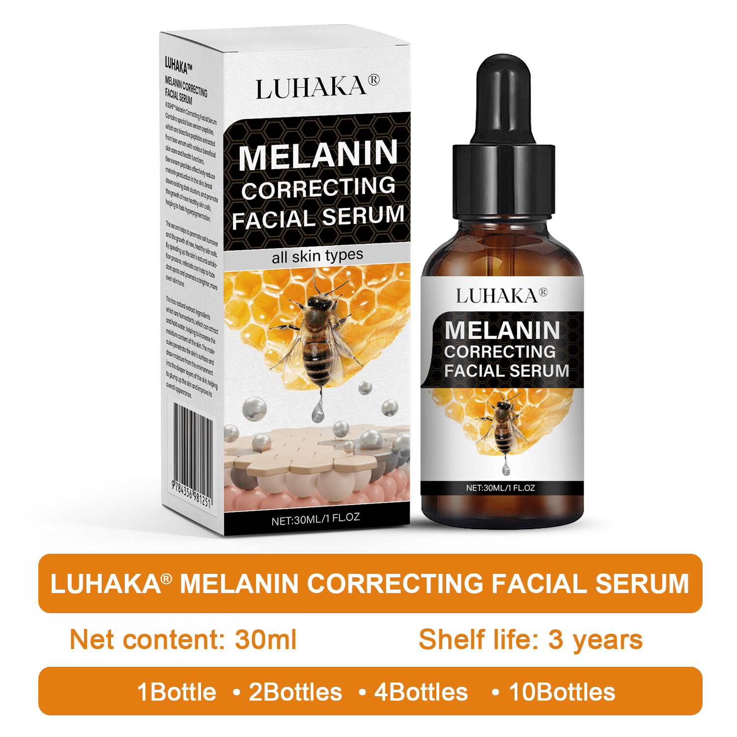 ✨Fast Dark Spot Remover-Luhaka® Melanin Correcting Facial Serum