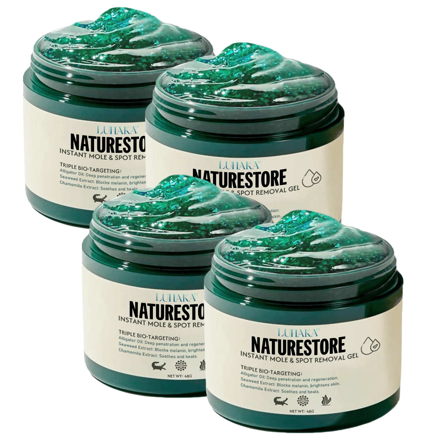 ✅ Official Store: Luhaka™ NATURESTORE Instant Mole & Spot Gel