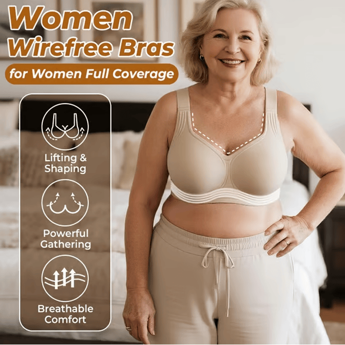🔥Super firming bra | Women Wirefree Seamless Bras 👍No more sagging breasts