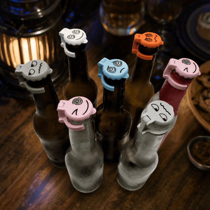 Fun Emoji Bottle Markers