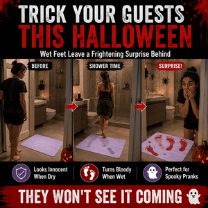 Water-Activated Bloody Bath Mat- 🩸Buy one get one free