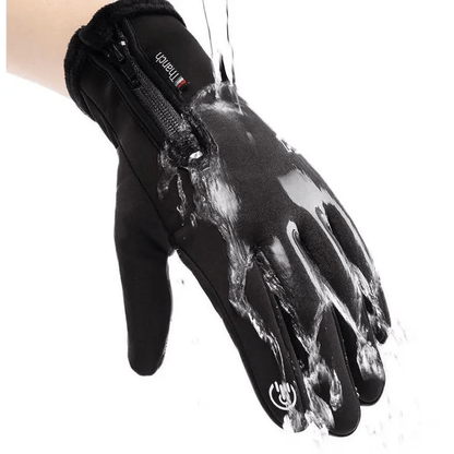 Outdoor Winter Gloves Touchscreen Windproof Full-Finger Fleece Lined for Men Women Sports Travel Daily Activities Unisex ACE 1