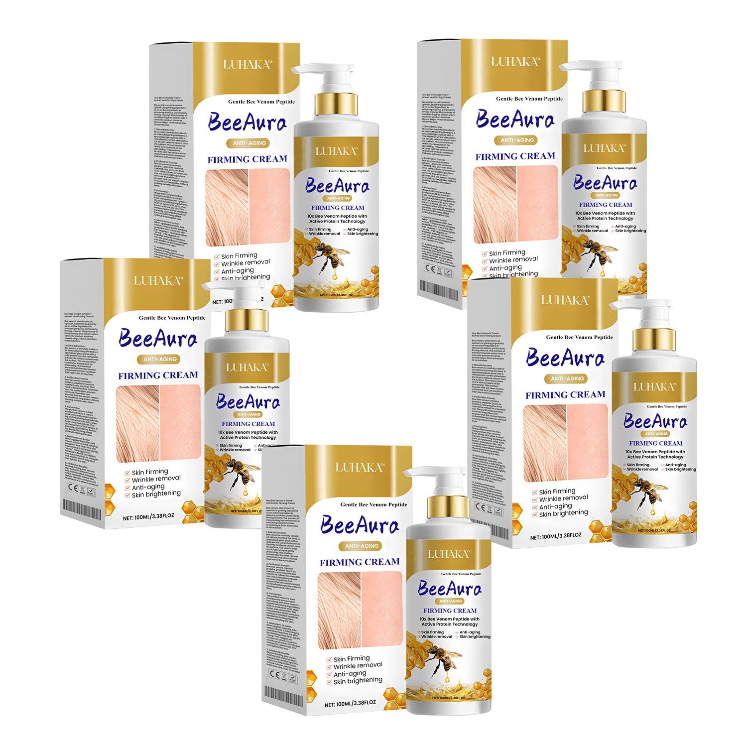 LUHAKA™ BeeAura Anti-Aging Firming Cream