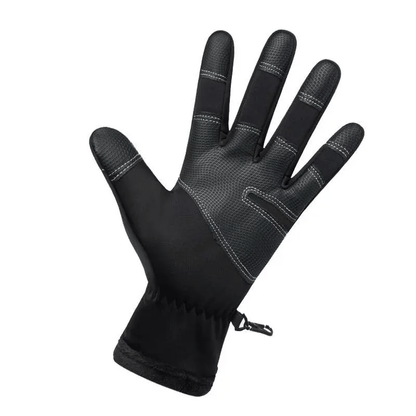 Outdoor Winter Gloves Touchscreen Windproof Full-Finger Fleece Lined for Men Women Sports Travel Daily Activities Unisex ACE 1