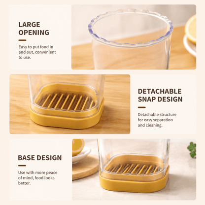 Perfect Fruit & Veggie Slices In One Simple Press