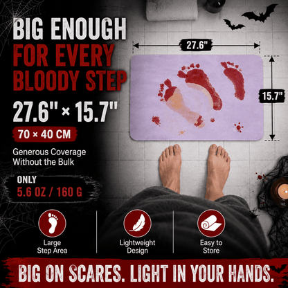 Water-Activated Bloody Bath Mat- 🩸Buy one get one free