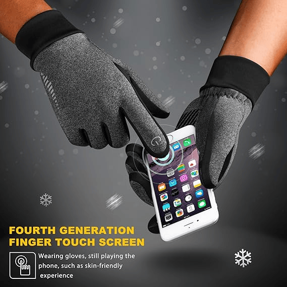 Winter Gloves ACE 2 Women Men Ski Snow Gloves Liner Thermal Warm Touch Screen, Suit for Running, Cycling, Biking, Hiking, Driving, Walking, Typing, Freezer Work, Sports, Soccer, Shooting, Gaming 102
