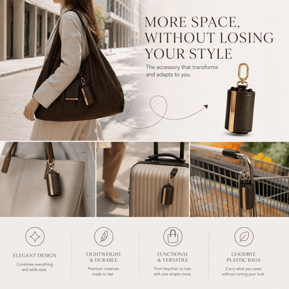 🔥 50% OFF ✨Stylish vegan leather handbags and keychains✨