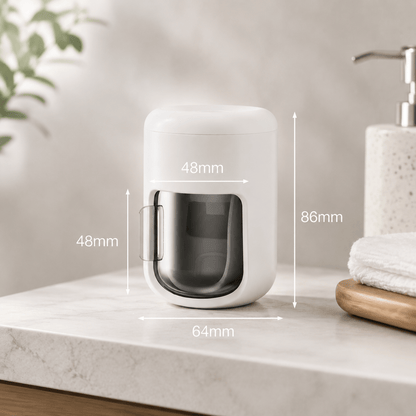 Wall Mounted Toothpaste Dispenser