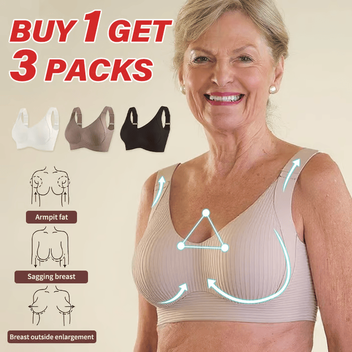 Nawaru® Super Firming Wire-Free Push Up Bra All-Day Comfort No More Sagging🎁3 Packs🔥