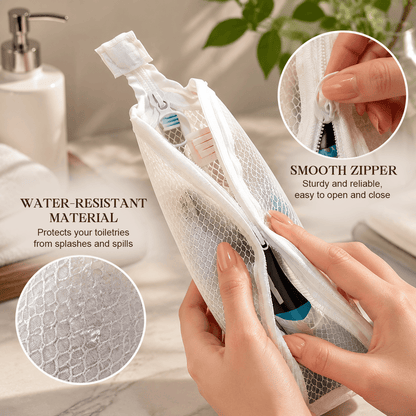 ⏰ Limited-Time Deal | Portable Stand-Up Makeup & Toiletry Organizer Bag