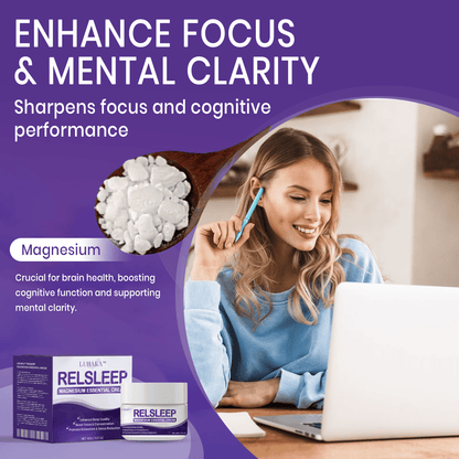 Luhaka™ RelSleep Magnesium Essential Cream 🍊1