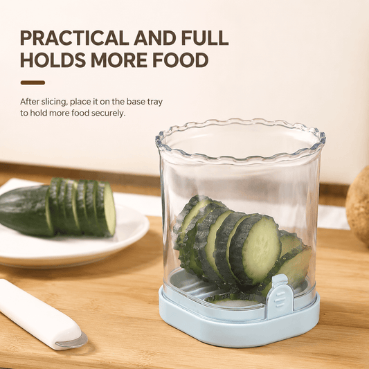 Perfect Fruit & Veggie Slices In One Simple Press
