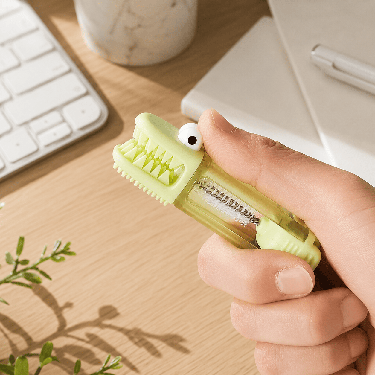 Crocodile Design 3-in-1 Cleaning Brush (3pc)