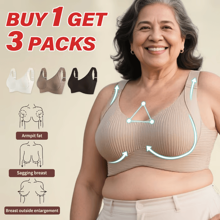 Nawaru® Super Firming Wire-Free Push Up Bra All-Day Comfort No More Sagging🎁3 Packs🔥