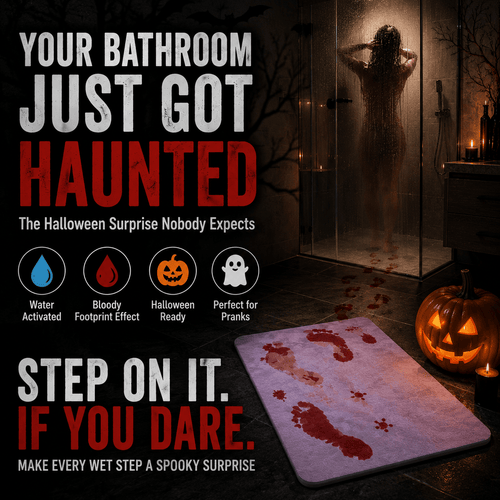 Water-Activated Bloody Bath Mat- 🩸Buy one get one free