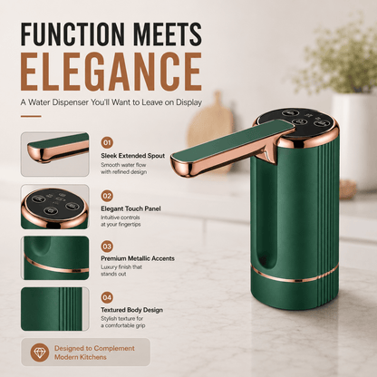 EasyPour Foldable Water Bottle Pump