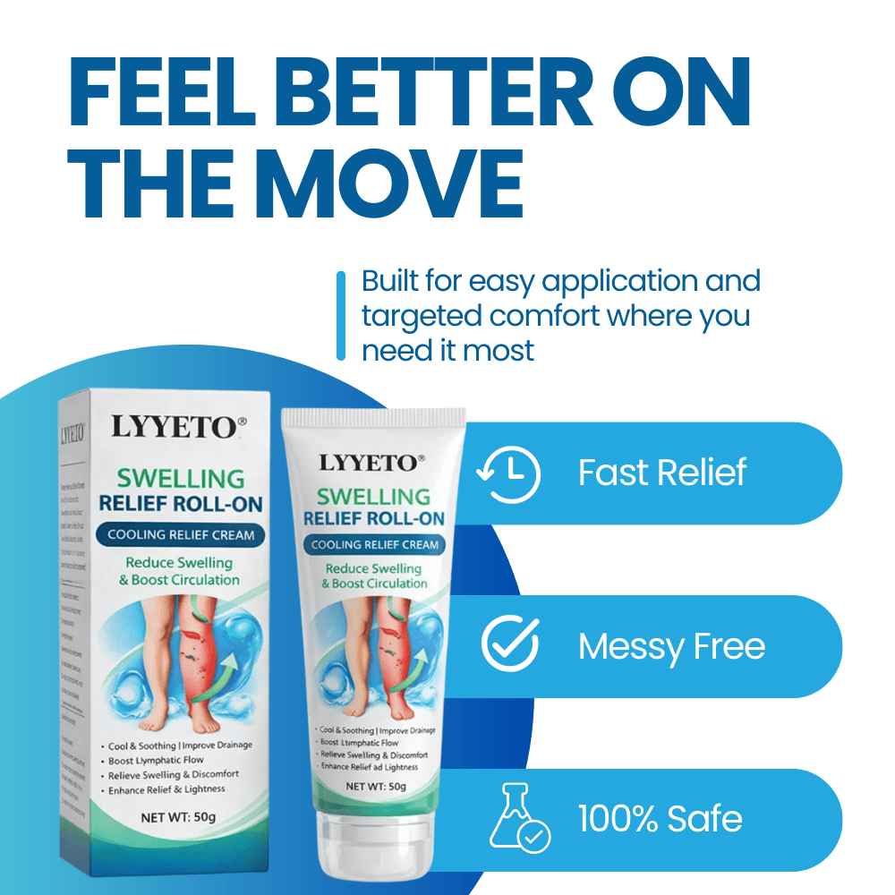 Lyyeto® Swelling Relief Roll-on Cooling Cream