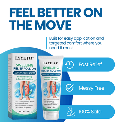 Lyyeto® Swelling Relief Roll-on Cooling Cream
