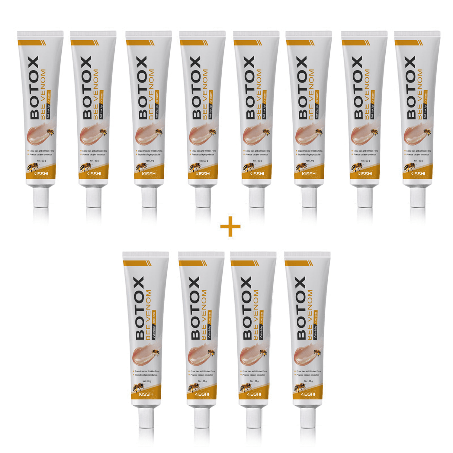 Kisshi™ Botox Bee Venom Wrinkle Removal Cream - New Year Sales