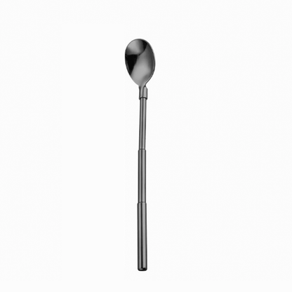3-in-1 Pocket-Sized & Extendable Premium Stainless Steel Reusable Spoon & Straw