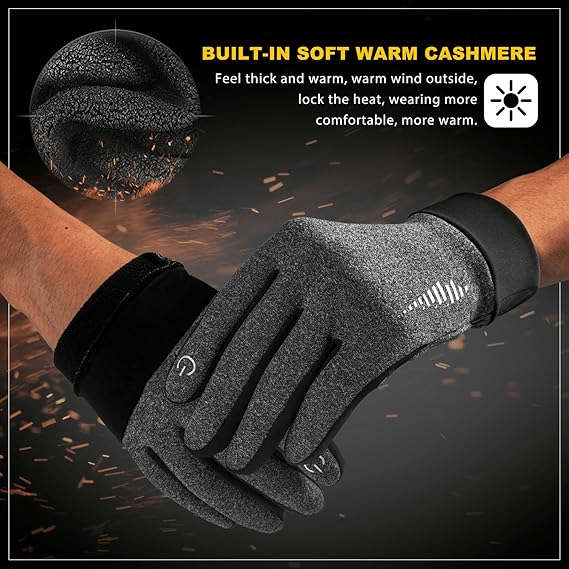 Winter Gloves ACE 2 Women Men Ski Snow Gloves Liner Thermal Warm Touch Screen, Suit for Running, Cycling, Biking, Hiking, Driving, Walking, Typing, Freezer Work, Sports, Soccer, Shooting, Gaming 102