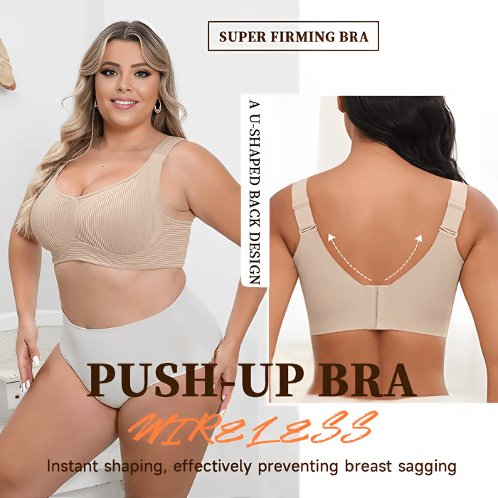 Nawaru® Super Firming Wire-Free Push Up Bra All-Day Comfort No More Sagging🎁3 Packs🔥