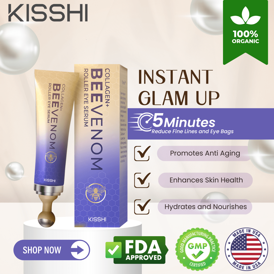 Kisshi™ Collagen+ Bee Venom Roller Eye Cream_Ultra01