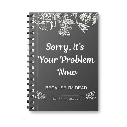 KISSHI™ End of Life Planner Organizer Notebook Ultra01
