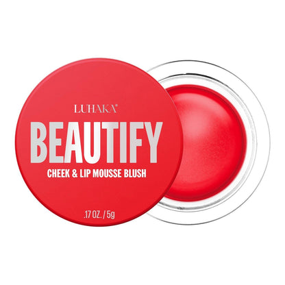 Luhaka® Beautify Cheek & Lip Mousse Blush