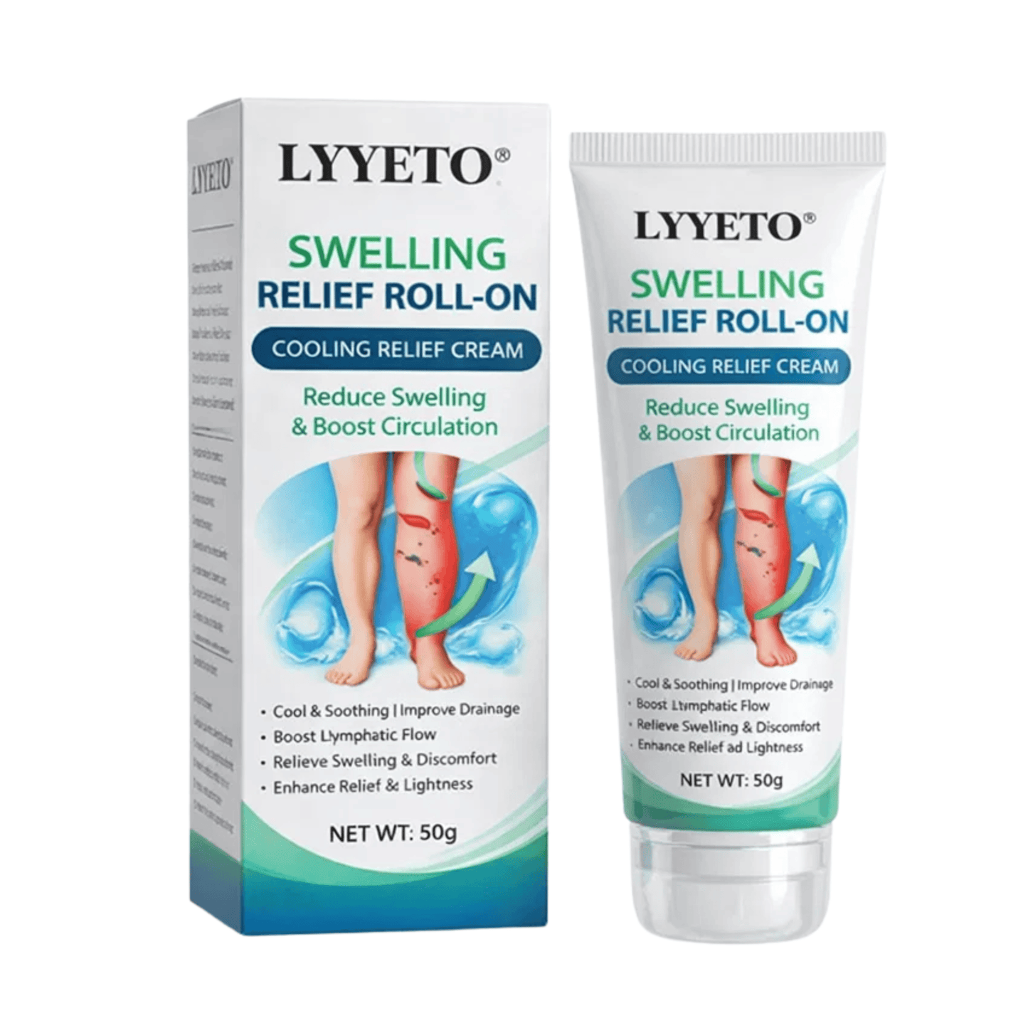 Lyyeto® Swelling Relief Roll-on Cooling Cream