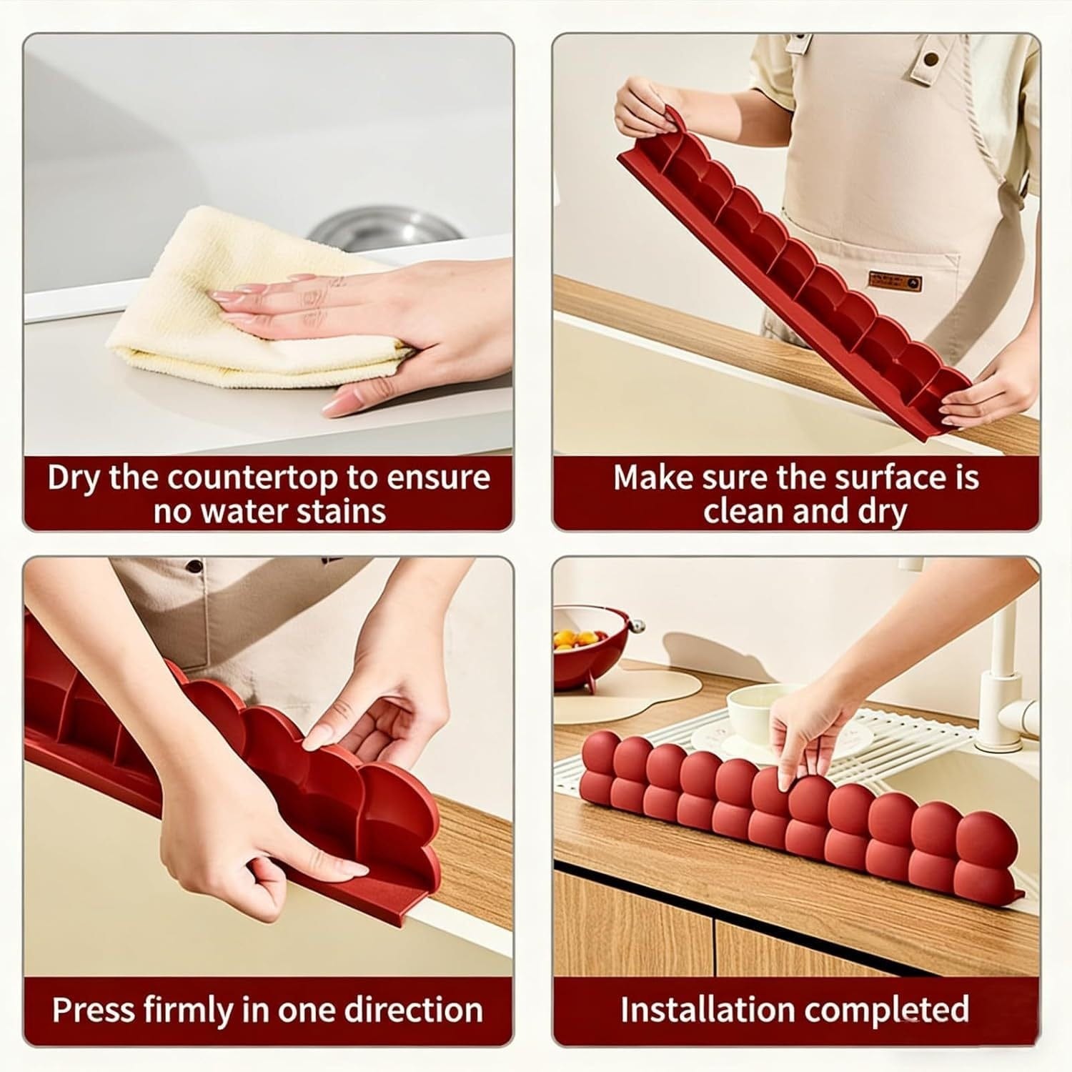 Bathroom Sink Splash Guard
