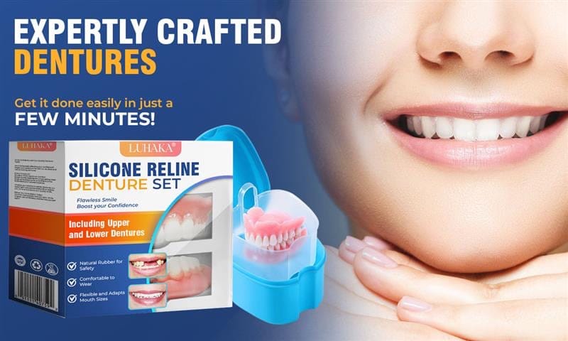 LUHAKA® Silicone Reline Denture Set image LUHAKA® Silicone Reline Denture Set