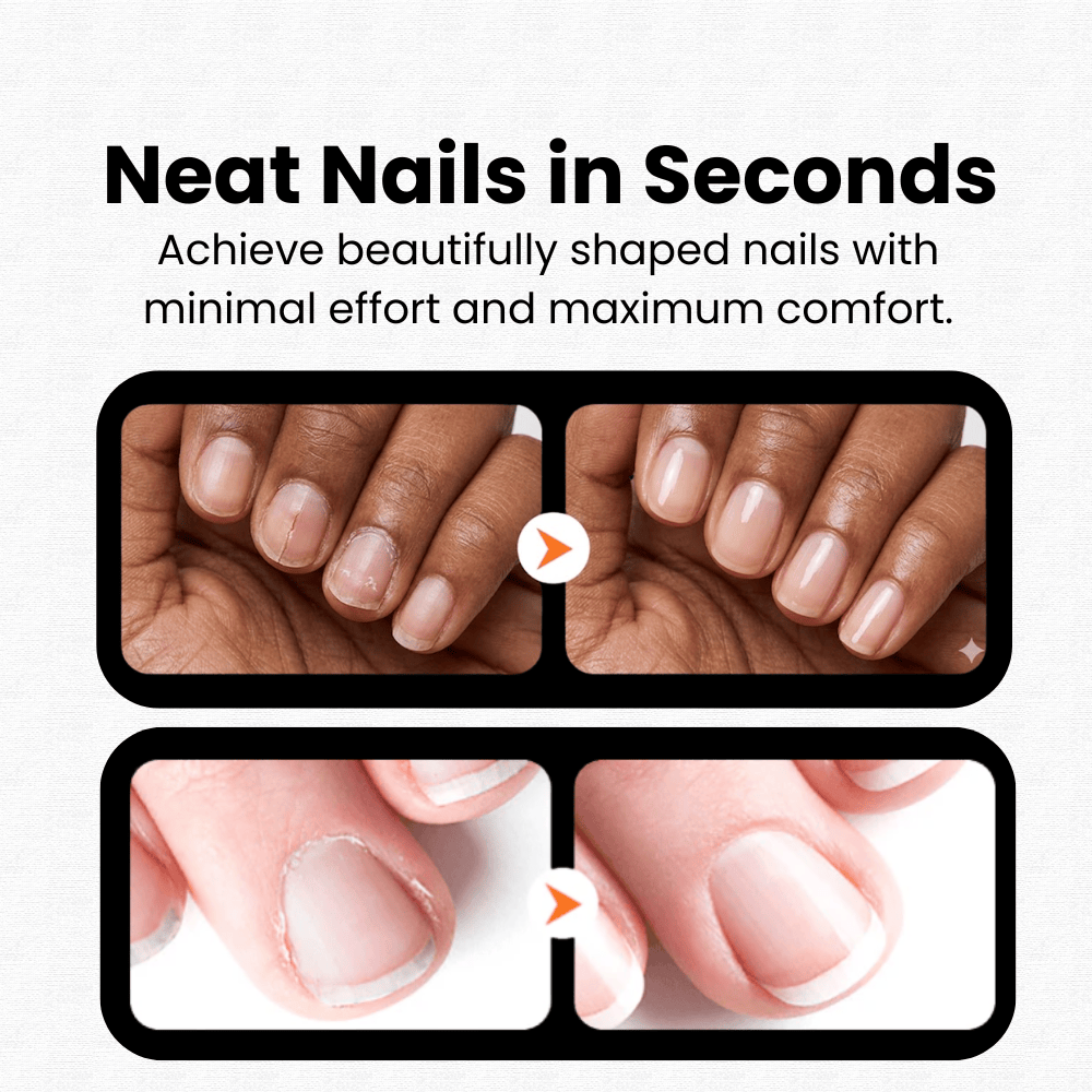 Dual-Function Electric Nail Trimmer & Polisher