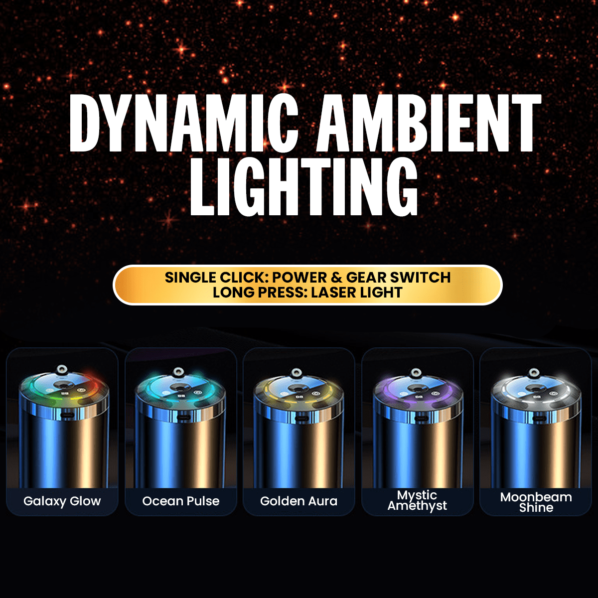 Cilifer® AI Smart Car Rechargeable Aromatheraphy Diffuser